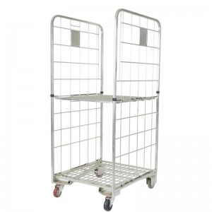 Récipient en rouleau pliable à 2 côtés